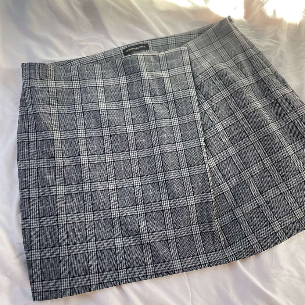 Plaid Mini-Skirt
